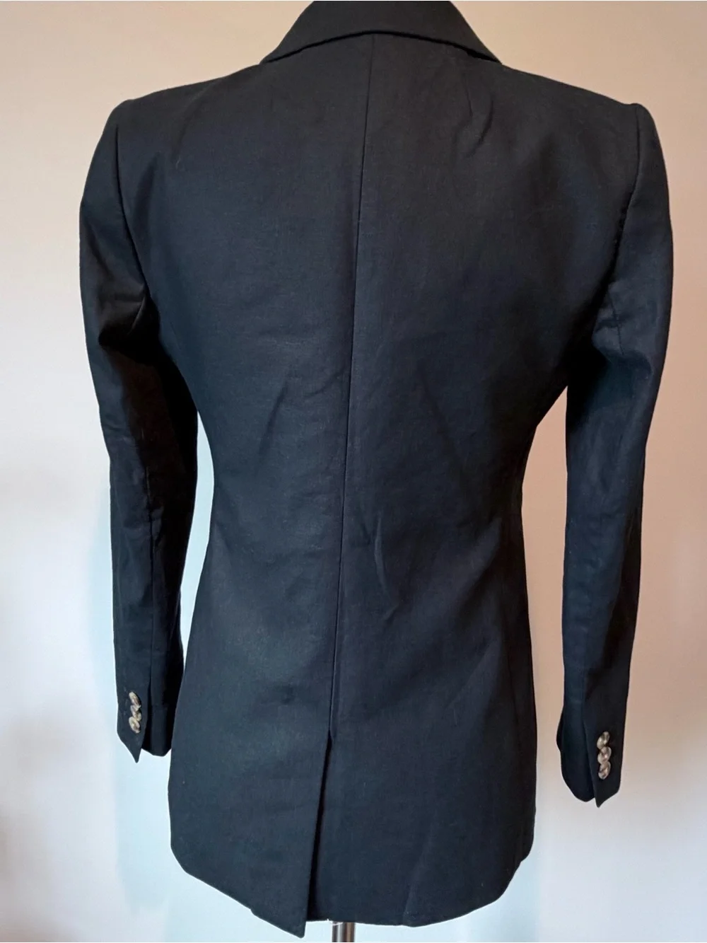 J. Crew Black Linen Women's Blazer